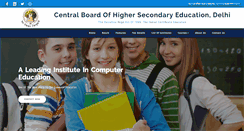 Desktop Screenshot of cbhsedelhi.com